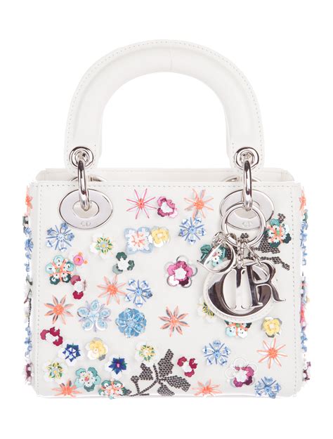 dior floral bag|christian dior toile bag.